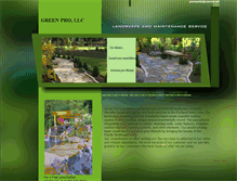 Tablet Screenshot of greenprolandscape.net